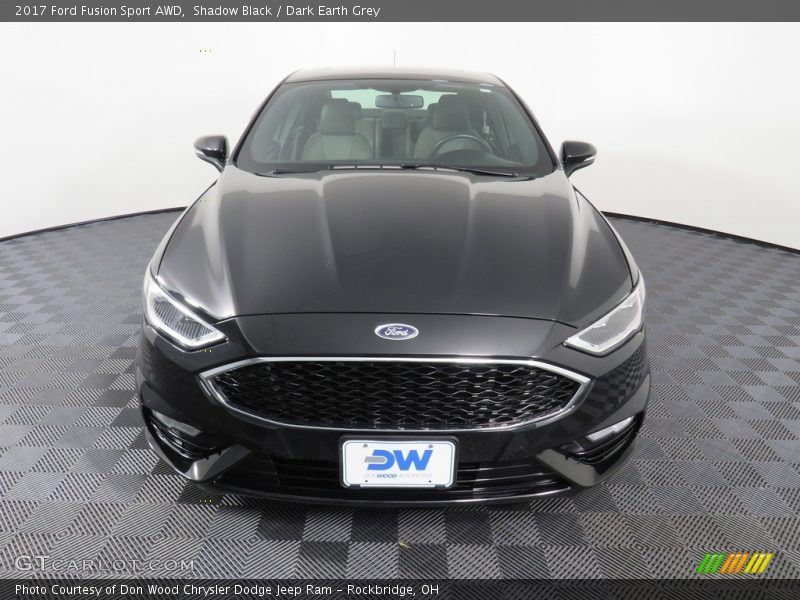 Shadow Black / Dark Earth Grey 2017 Ford Fusion Sport AWD