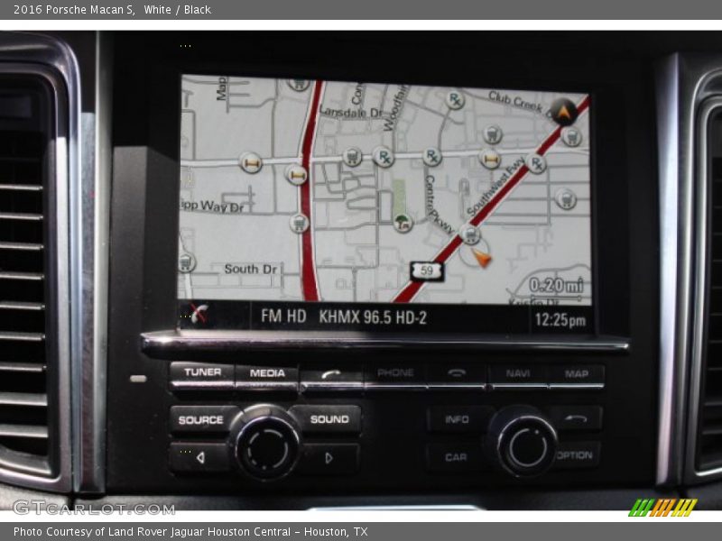 White / Black 2016 Porsche Macan S
