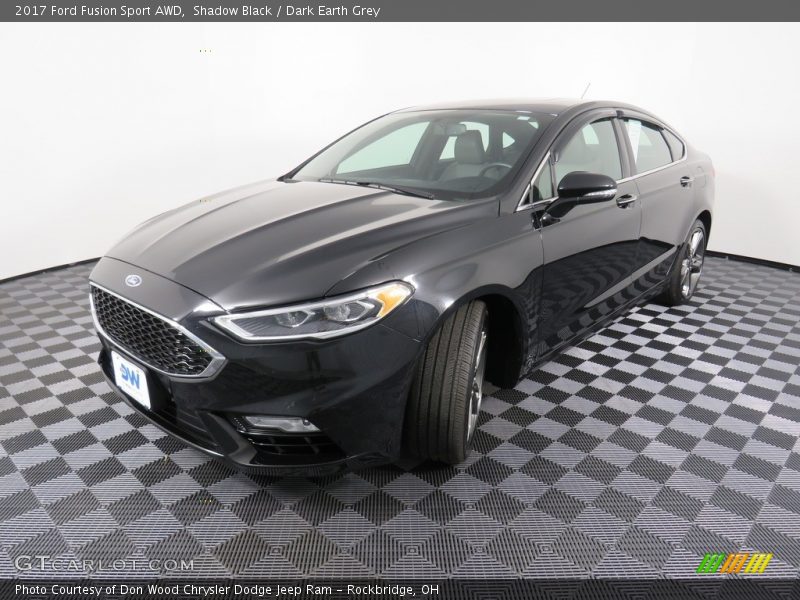 Shadow Black / Dark Earth Grey 2017 Ford Fusion Sport AWD