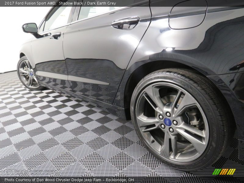 Shadow Black / Dark Earth Grey 2017 Ford Fusion Sport AWD