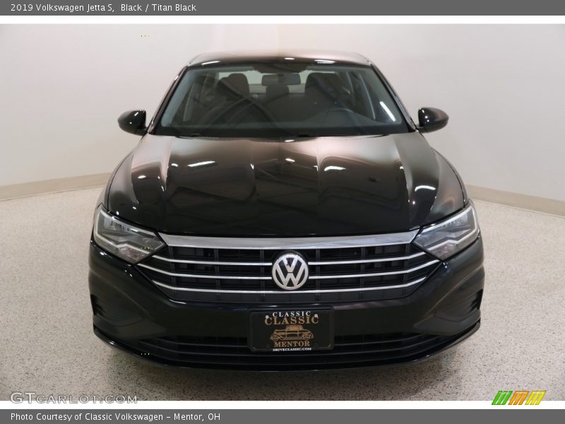 Black / Titan Black 2019 Volkswagen Jetta S