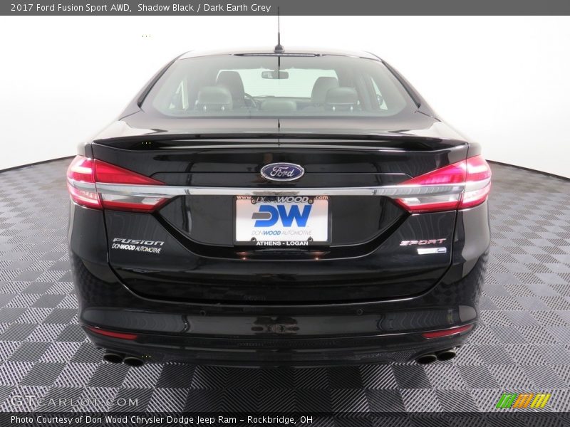 Shadow Black / Dark Earth Grey 2017 Ford Fusion Sport AWD