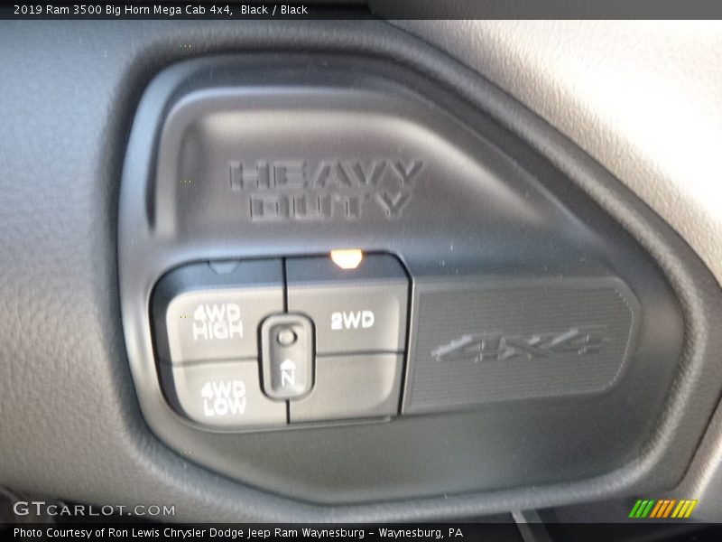 Black / Black 2019 Ram 3500 Big Horn Mega Cab 4x4