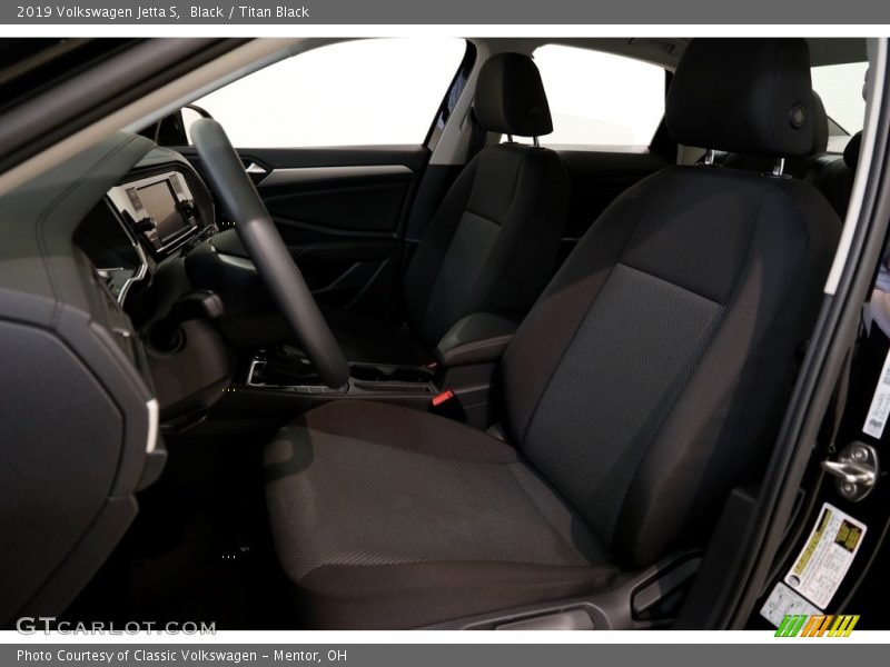 Black / Titan Black 2019 Volkswagen Jetta S