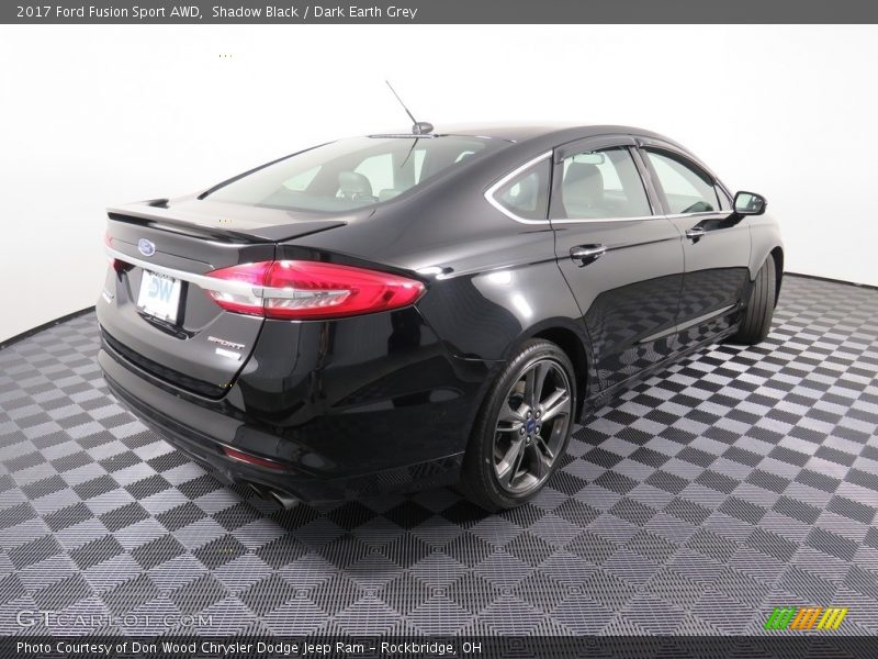 Shadow Black / Dark Earth Grey 2017 Ford Fusion Sport AWD