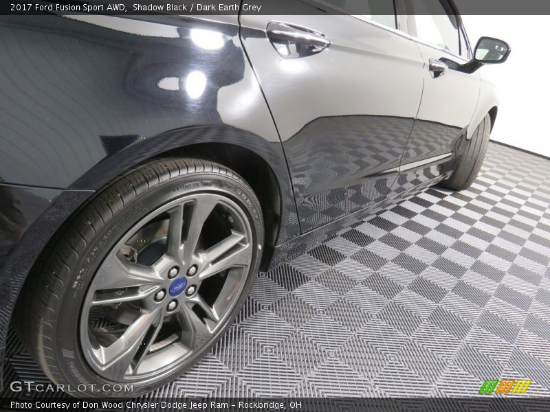 Shadow Black / Dark Earth Grey 2017 Ford Fusion Sport AWD