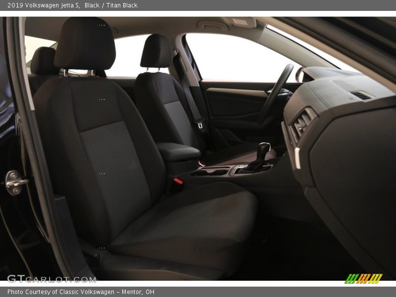 Black / Titan Black 2019 Volkswagen Jetta S