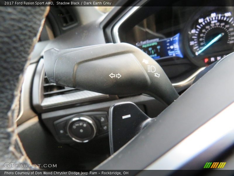 Shadow Black / Dark Earth Grey 2017 Ford Fusion Sport AWD