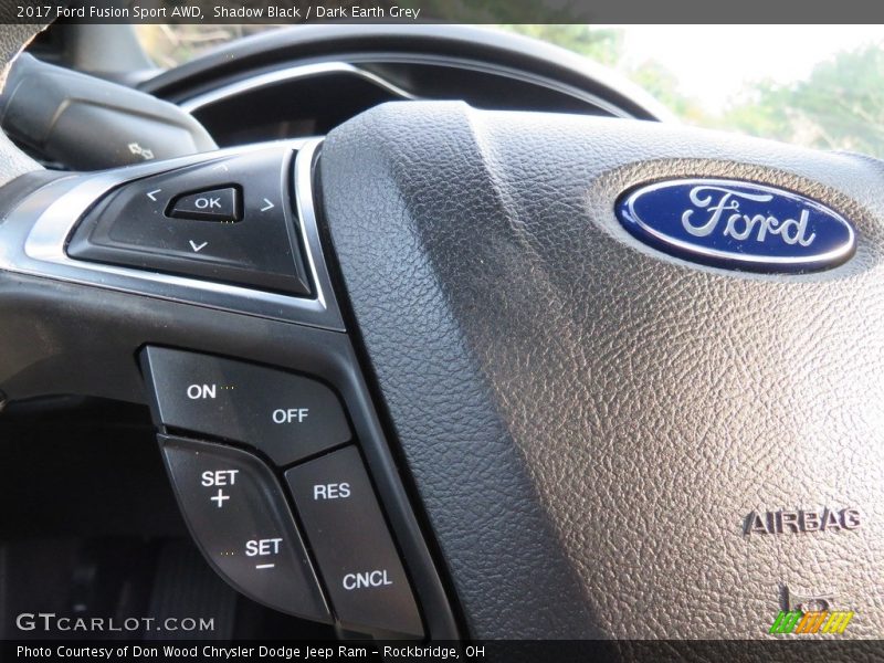Shadow Black / Dark Earth Grey 2017 Ford Fusion Sport AWD