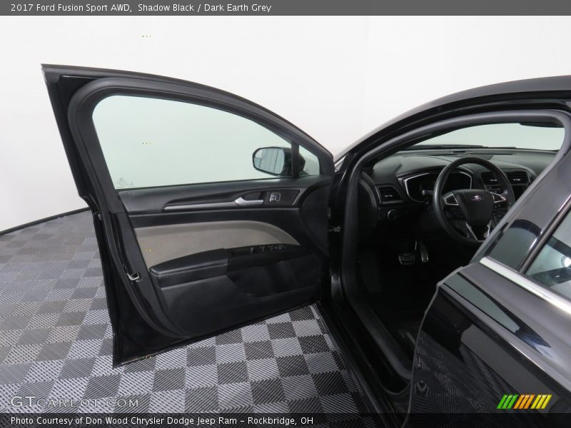 Shadow Black / Dark Earth Grey 2017 Ford Fusion Sport AWD