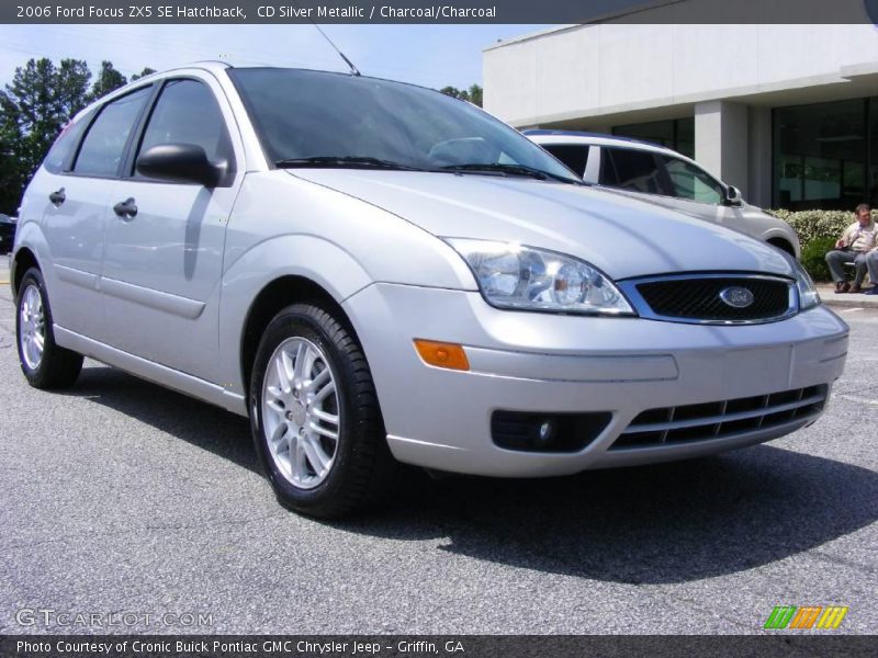 CD Silver Metallic / Charcoal/Charcoal 2006 Ford Focus ZX5 SE Hatchback