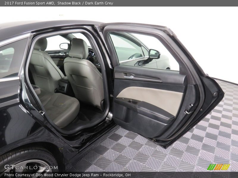 Shadow Black / Dark Earth Grey 2017 Ford Fusion Sport AWD