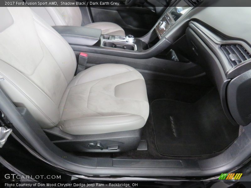 Shadow Black / Dark Earth Grey 2017 Ford Fusion Sport AWD