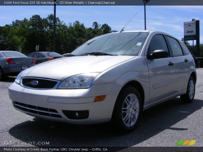 CD Silver Metallic / Charcoal/Charcoal 2006 Ford Focus ZX5 SE Hatchback