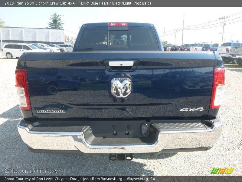 Patriot Blue Pearl / Black/Light Frost Beige 2019 Ram 2500 Bighorn Crew Cab 4x4