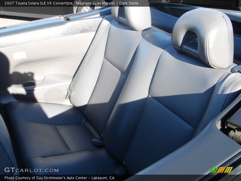 Magnetic Gray Metallic / Dark Stone 2007 Toyota Solara SLE V6 Convertible
