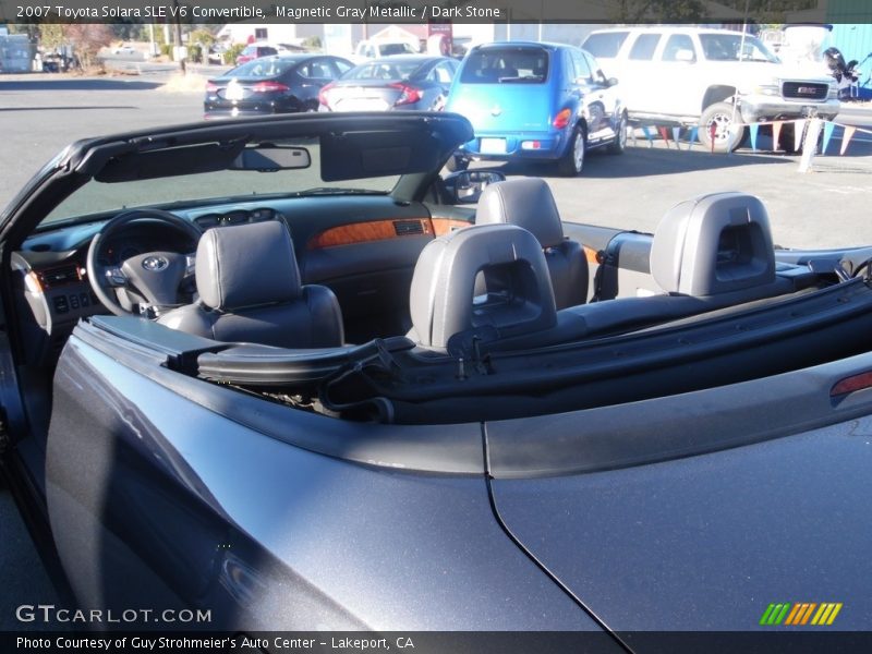 Magnetic Gray Metallic / Dark Stone 2007 Toyota Solara SLE V6 Convertible