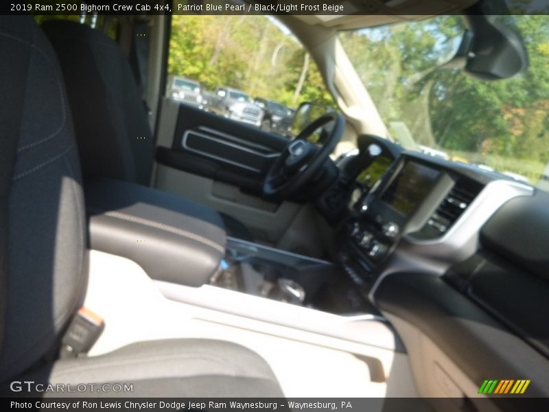 Patriot Blue Pearl / Black/Light Frost Beige 2019 Ram 2500 Bighorn Crew Cab 4x4