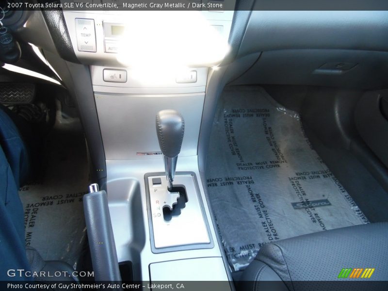 Magnetic Gray Metallic / Dark Stone 2007 Toyota Solara SLE V6 Convertible