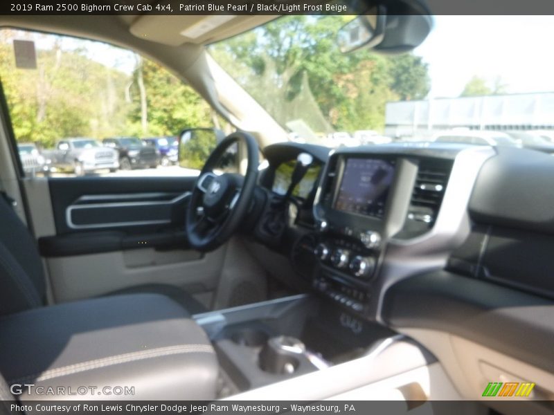 Patriot Blue Pearl / Black/Light Frost Beige 2019 Ram 2500 Bighorn Crew Cab 4x4