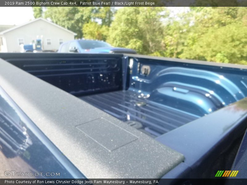 Patriot Blue Pearl / Black/Light Frost Beige 2019 Ram 2500 Bighorn Crew Cab 4x4