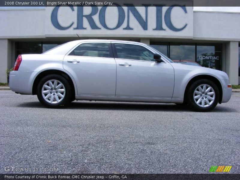 Bright Silver Metallic / Dark Slate Gray 2008 Chrysler 300 LX