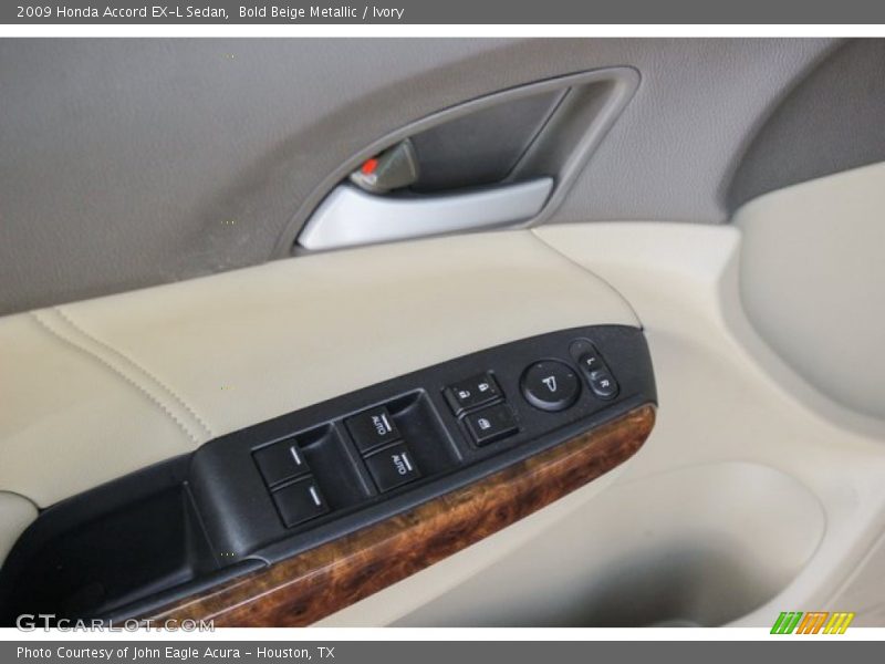 Bold Beige Metallic / Ivory 2009 Honda Accord EX-L Sedan