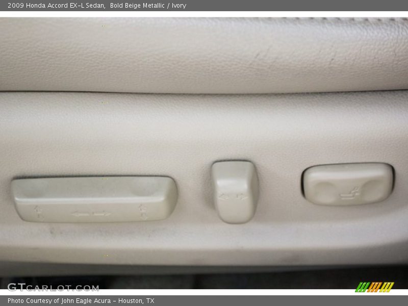 Bold Beige Metallic / Ivory 2009 Honda Accord EX-L Sedan