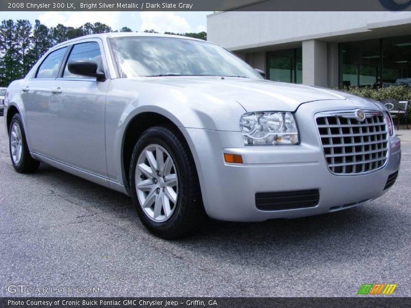 Bright Silver Metallic / Dark Slate Gray 2008 Chrysler 300 LX