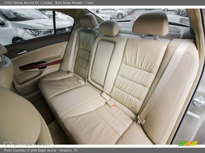 Bold Beige Metallic / Ivory 2009 Honda Accord EX-L Sedan