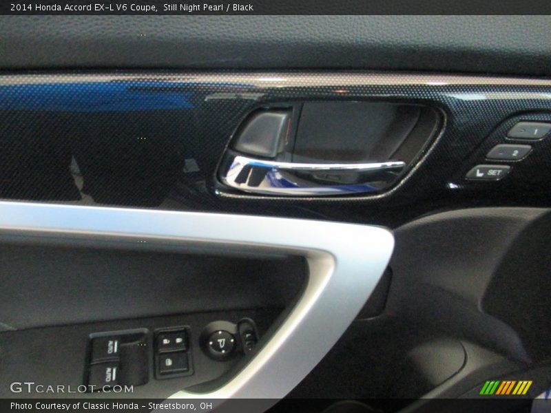 Still Night Pearl / Black 2014 Honda Accord EX-L V6 Coupe