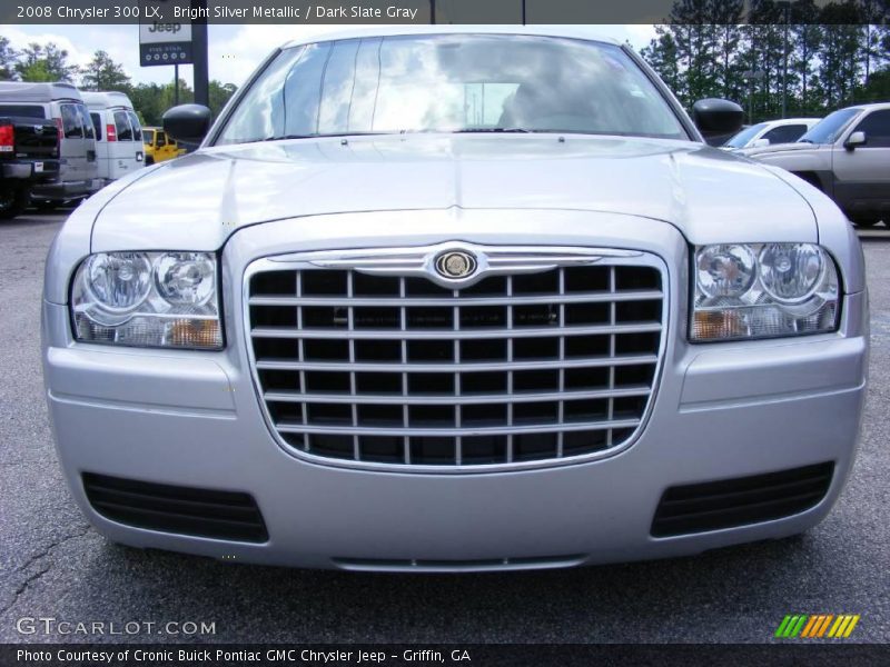 Bright Silver Metallic / Dark Slate Gray 2008 Chrysler 300 LX