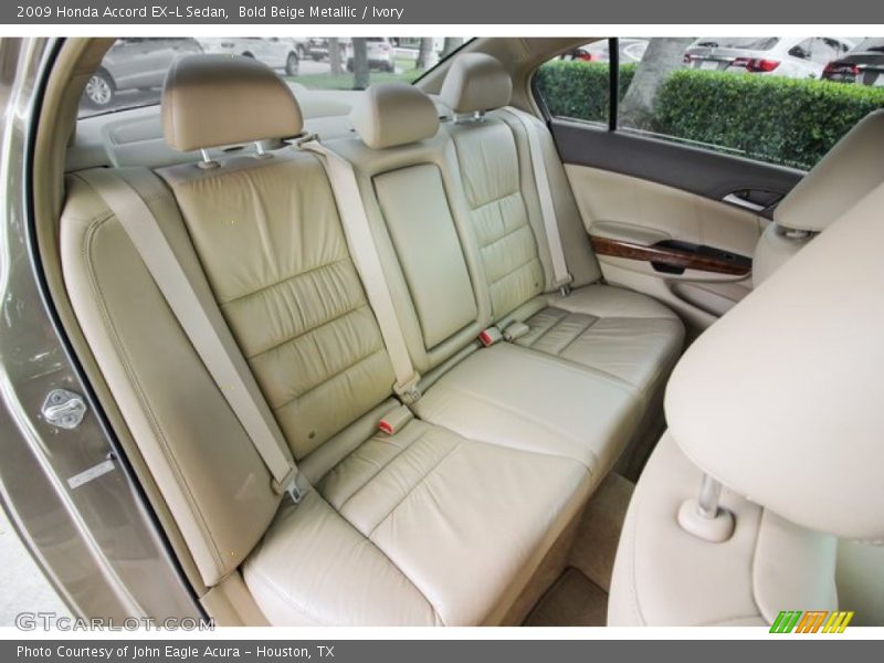 Bold Beige Metallic / Ivory 2009 Honda Accord EX-L Sedan