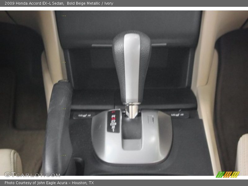 Bold Beige Metallic / Ivory 2009 Honda Accord EX-L Sedan