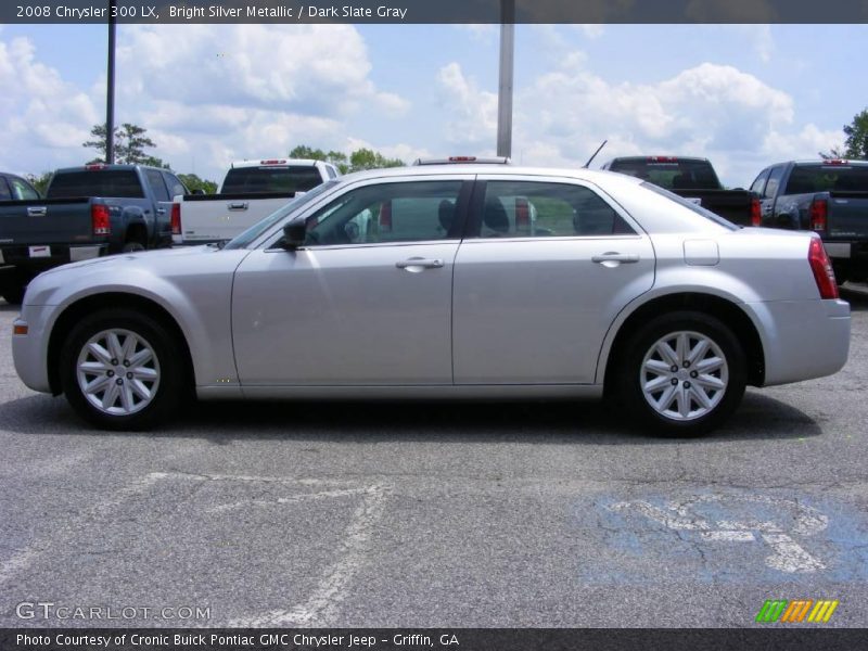 Bright Silver Metallic / Dark Slate Gray 2008 Chrysler 300 LX