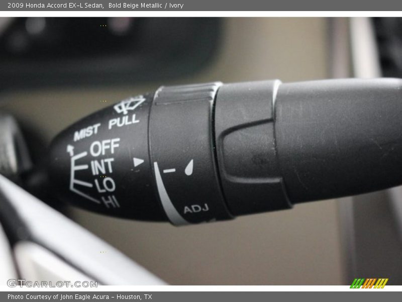 Bold Beige Metallic / Ivory 2009 Honda Accord EX-L Sedan