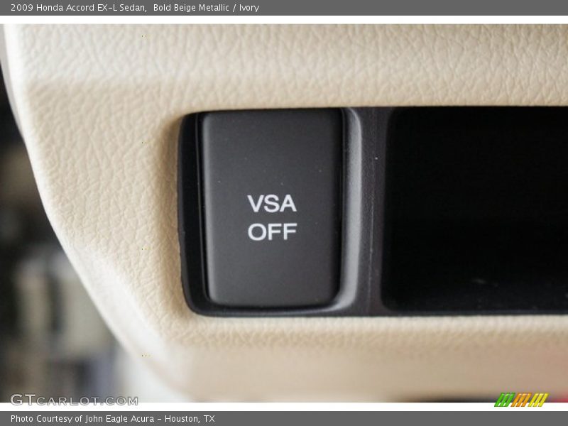 Bold Beige Metallic / Ivory 2009 Honda Accord EX-L Sedan