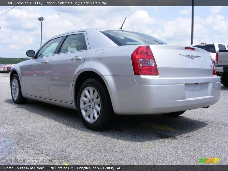 Bright Silver Metallic / Dark Slate Gray 2008 Chrysler 300 LX