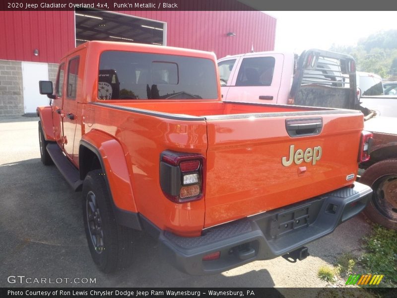 Punk'n Metallic / Black 2020 Jeep Gladiator Overland 4x4
