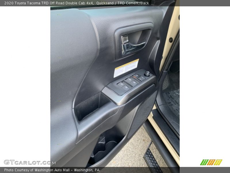 Door Panel of 2020 Tacoma TRD Off Road Double Cab 4x4