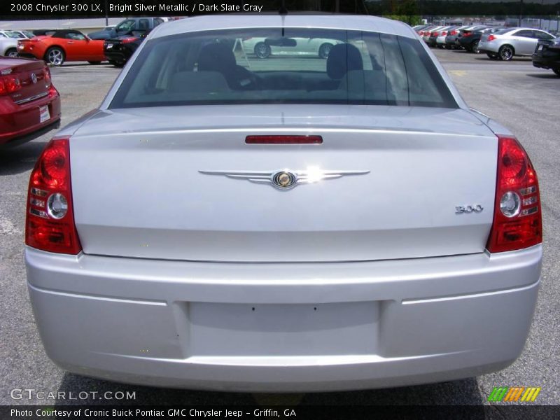 Bright Silver Metallic / Dark Slate Gray 2008 Chrysler 300 LX