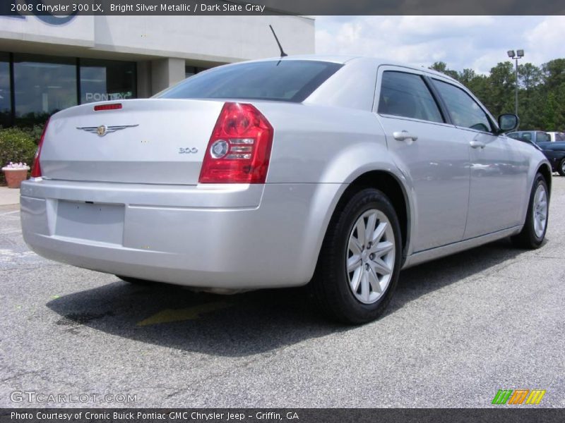 Bright Silver Metallic / Dark Slate Gray 2008 Chrysler 300 LX