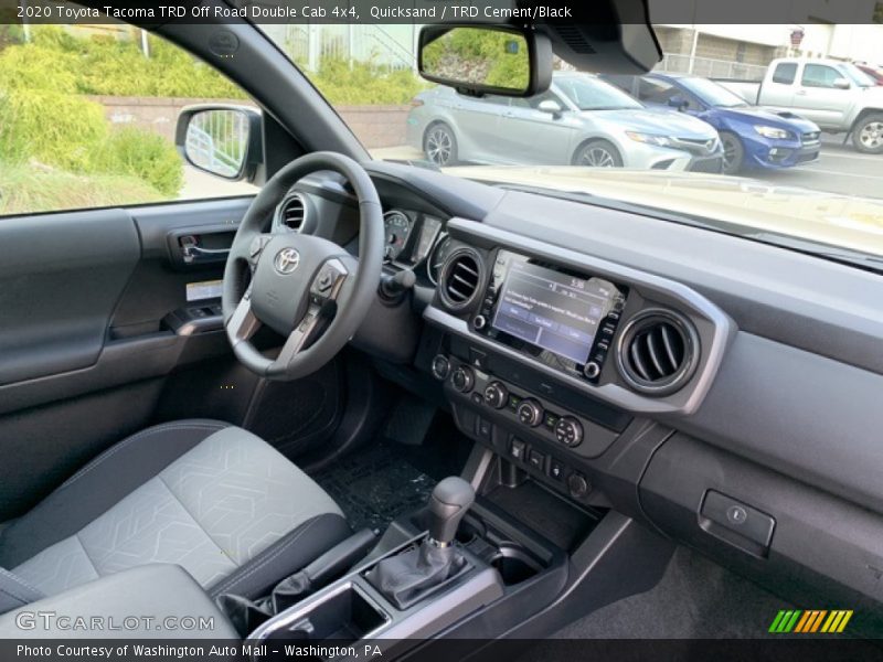 Dashboard of 2020 Tacoma TRD Off Road Double Cab 4x4