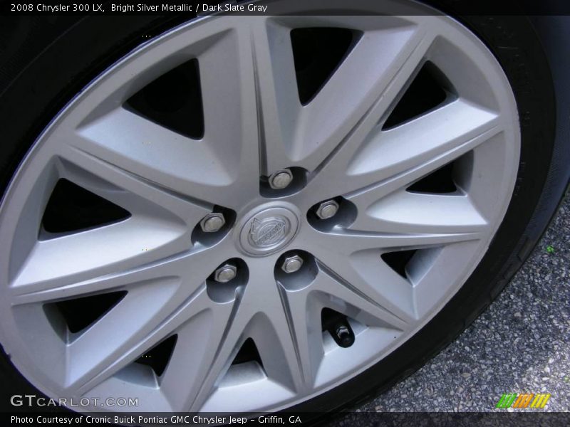 Bright Silver Metallic / Dark Slate Gray 2008 Chrysler 300 LX