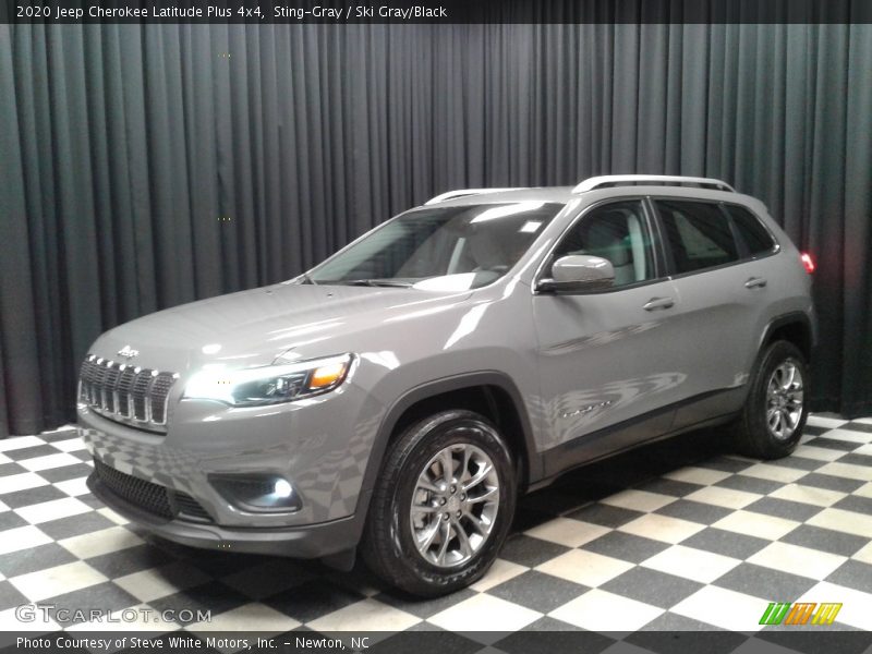Sting-Gray / Ski Gray/Black 2020 Jeep Cherokee Latitude Plus 4x4