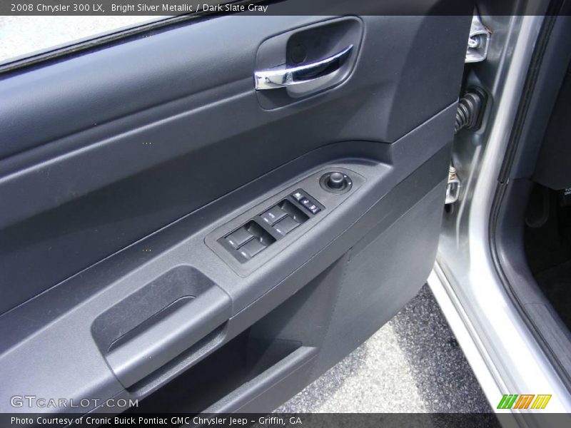 Bright Silver Metallic / Dark Slate Gray 2008 Chrysler 300 LX