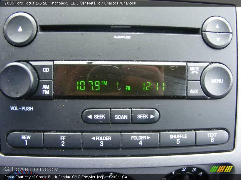 CD Silver Metallic / Charcoal/Charcoal 2006 Ford Focus ZX5 SE Hatchback