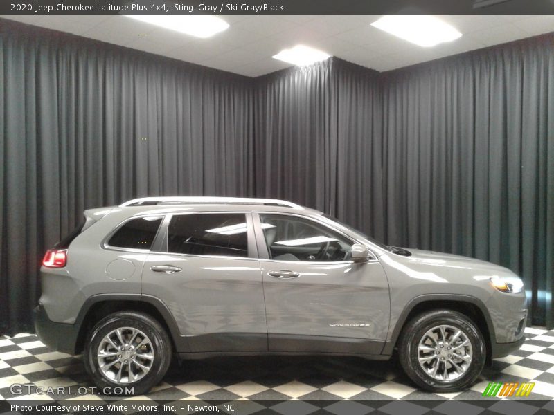 Sting-Gray / Ski Gray/Black 2020 Jeep Cherokee Latitude Plus 4x4