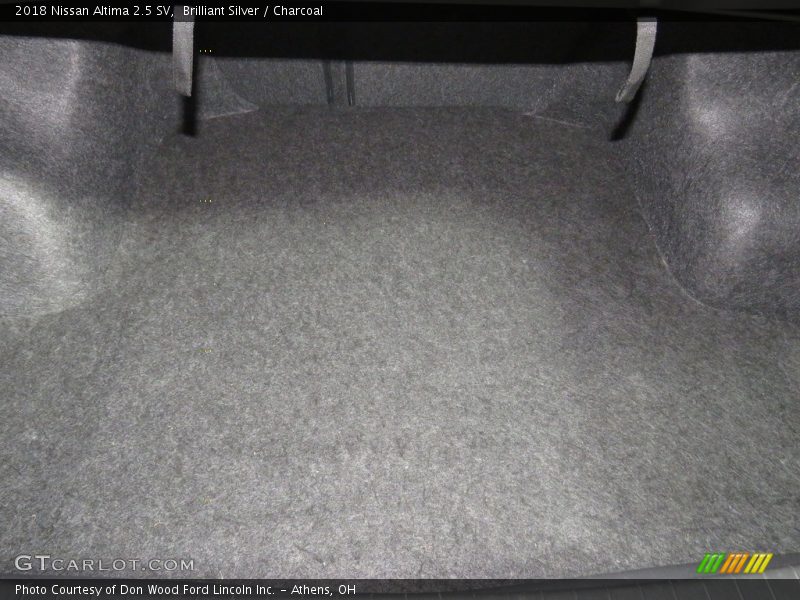 Brilliant Silver / Charcoal 2018 Nissan Altima 2.5 SV