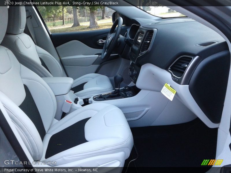 Sting-Gray / Ski Gray/Black 2020 Jeep Cherokee Latitude Plus 4x4